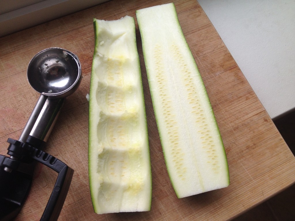 "Ricotta" Stuffed Zucchini Boats | Be Sol-Ful