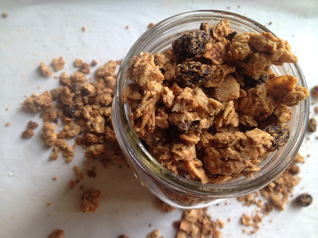 Maple Crunch Granola {Oil-Free} | Be Sol-Ful