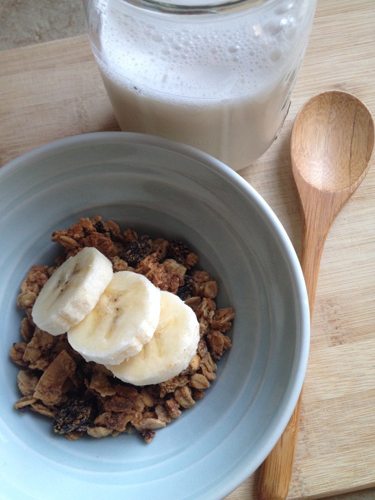 Maple Crunch Granola {Oil-Free} | Be Sol-Ful