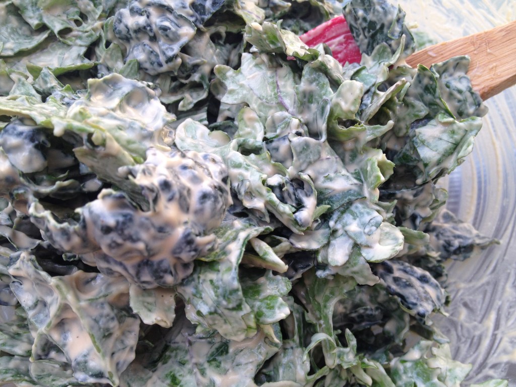 Salted Caramel Kale Chips // Be Sol-Ful