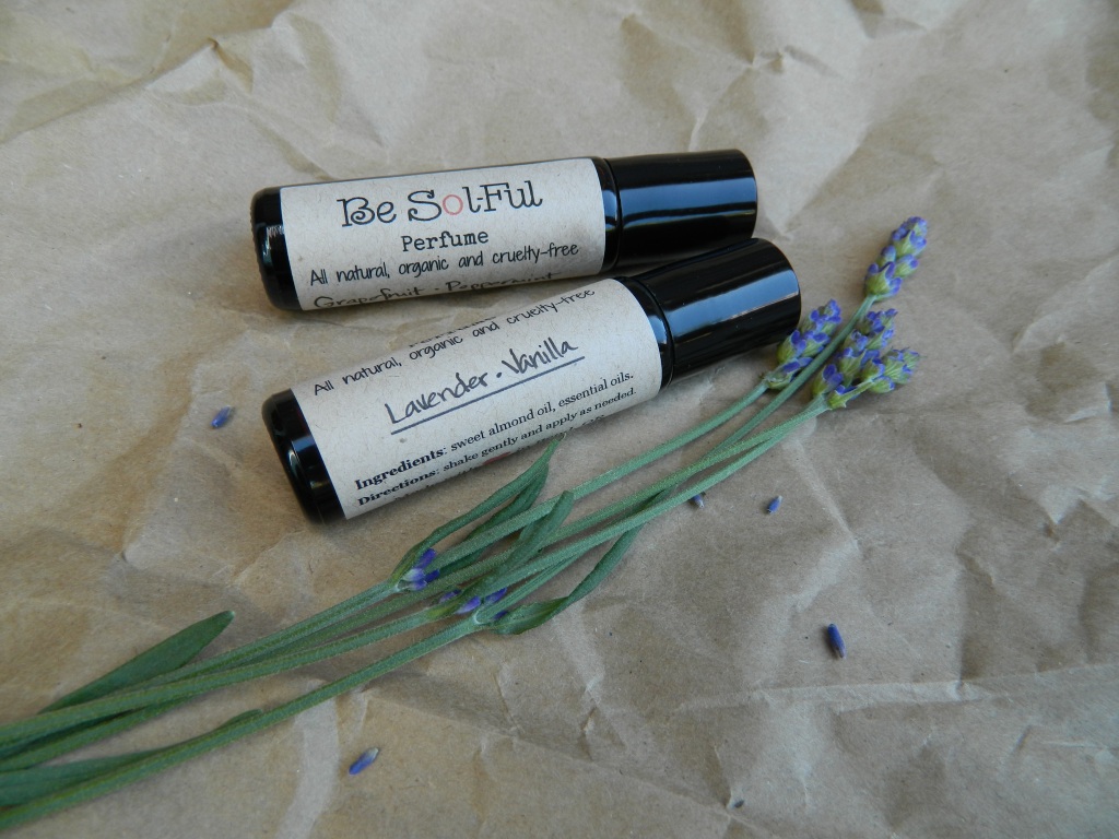 All Natural {VEGAN} Roll-On Perfume // Be Sol-Ful