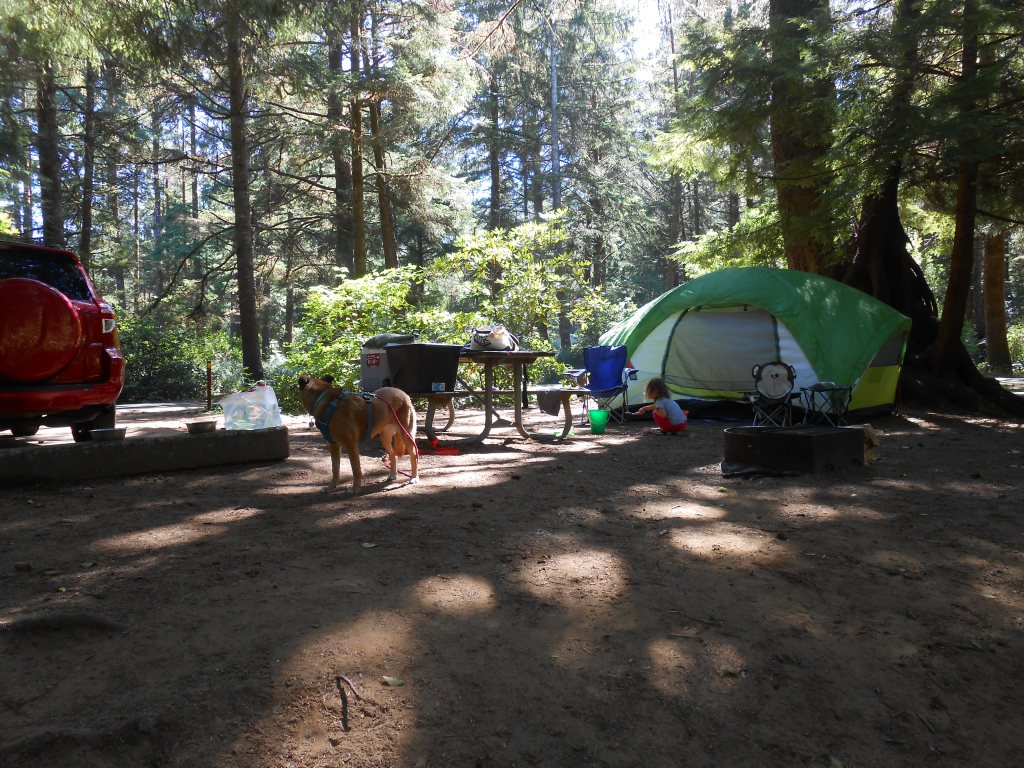 Vegan Camping with a Toddler and Neurotic Dog // Be Sol-Ful