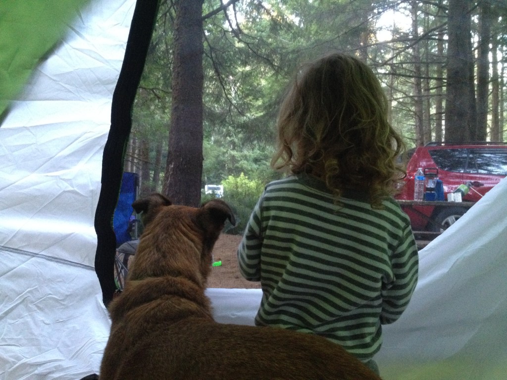 Vegan Camping with a Toddler and Neurotic Dog // Be Sol-Ful