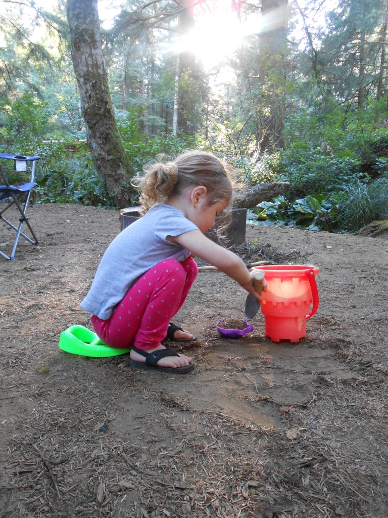 Vegan Camping with a Toddler and Neurotic Dog // Be Sol-Ful