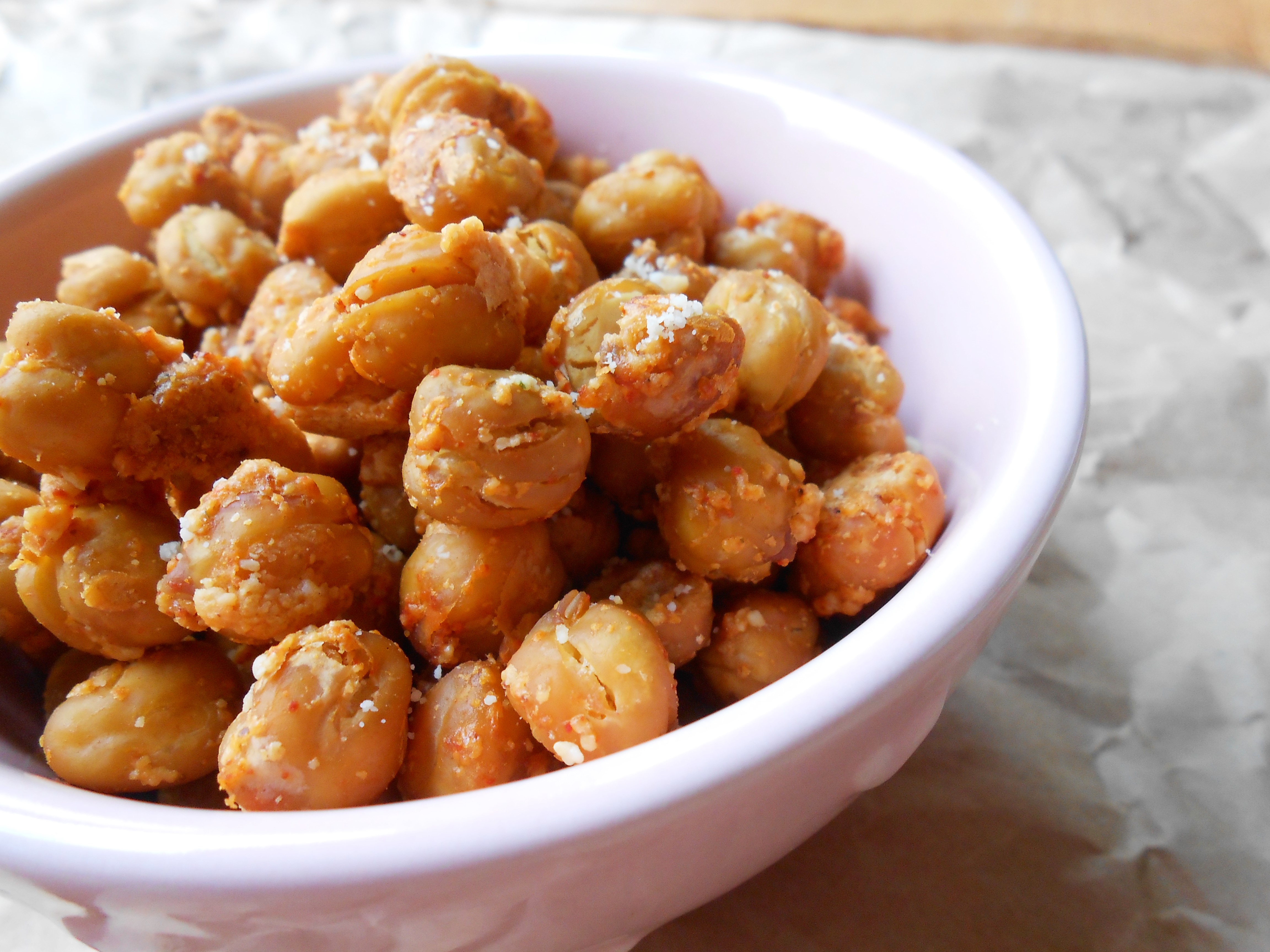 RECIPE: Parmesan Crusted Chickpeas