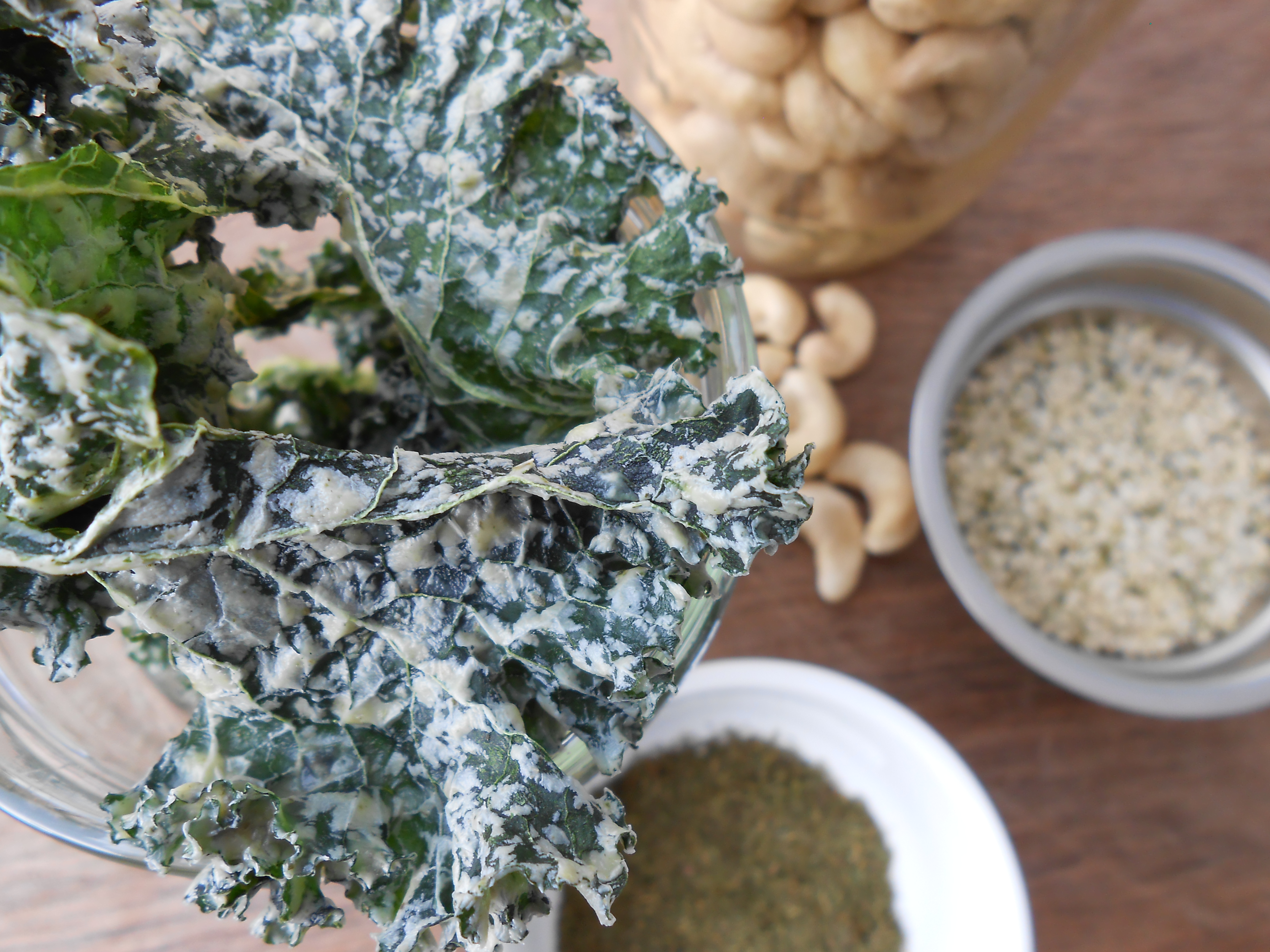 RECIPE: Raw Ranch Kale Chips