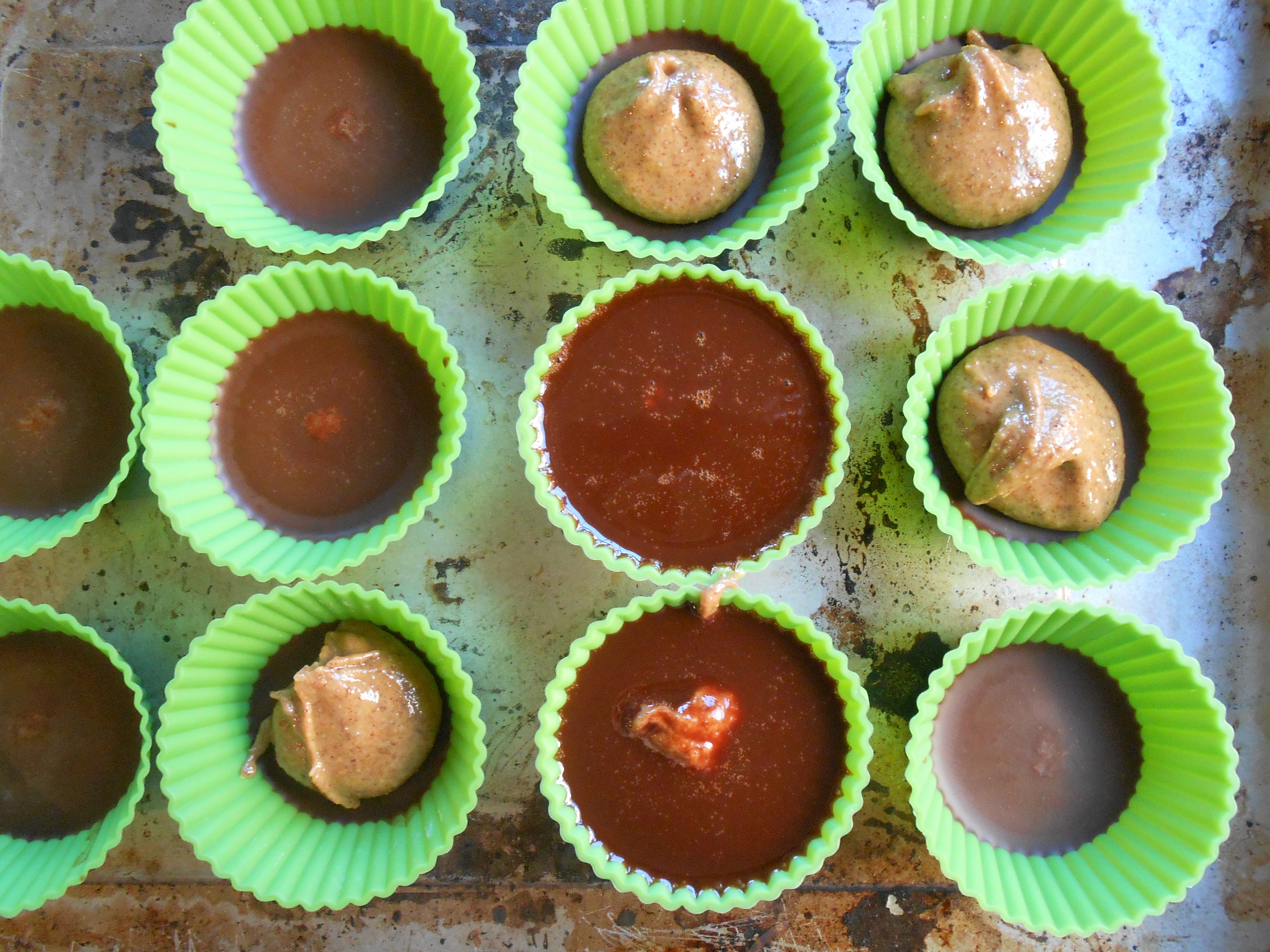 Chocolate Cardamom Cups
