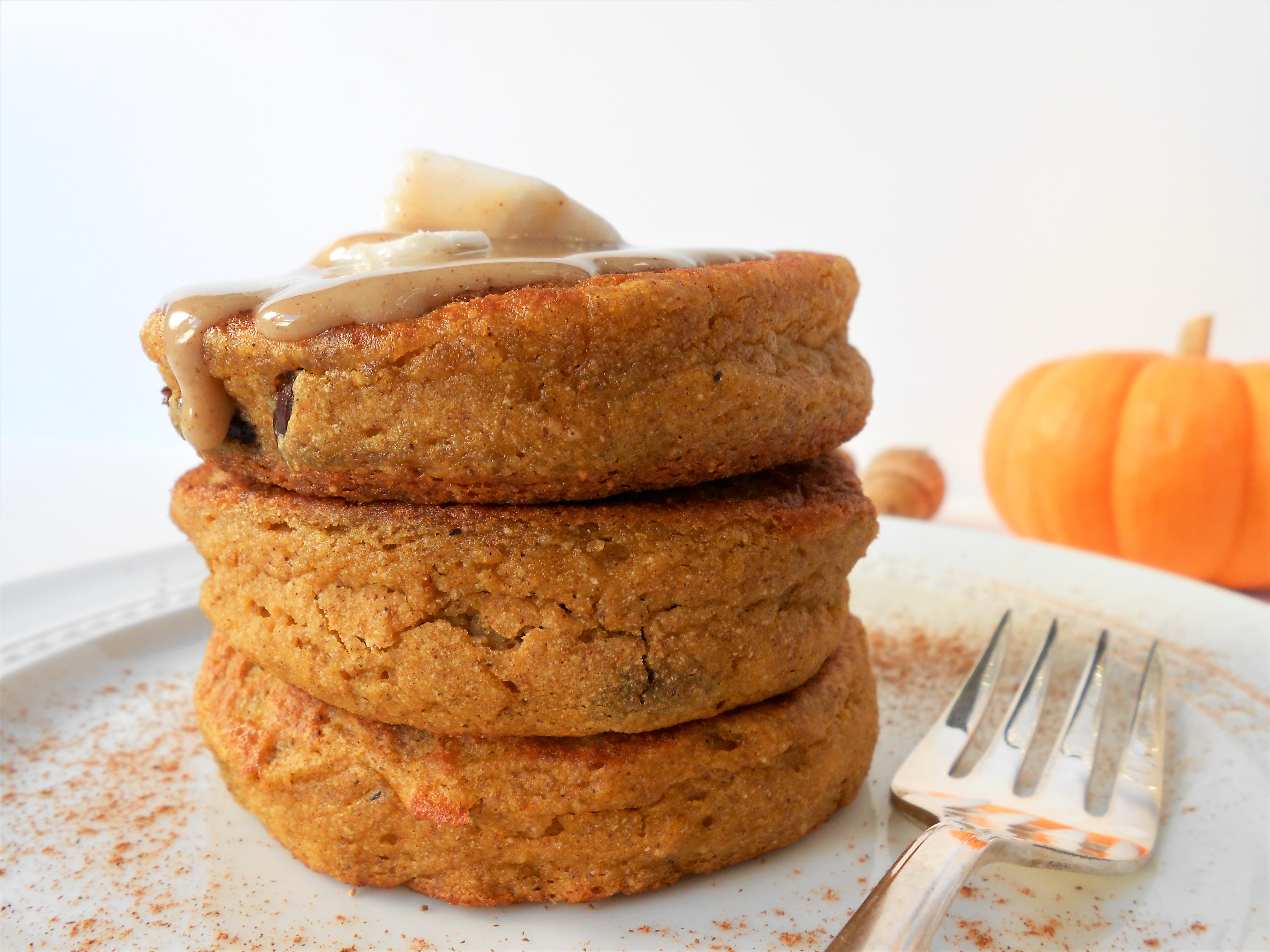 Pumpkin Buckwheat Pancakes