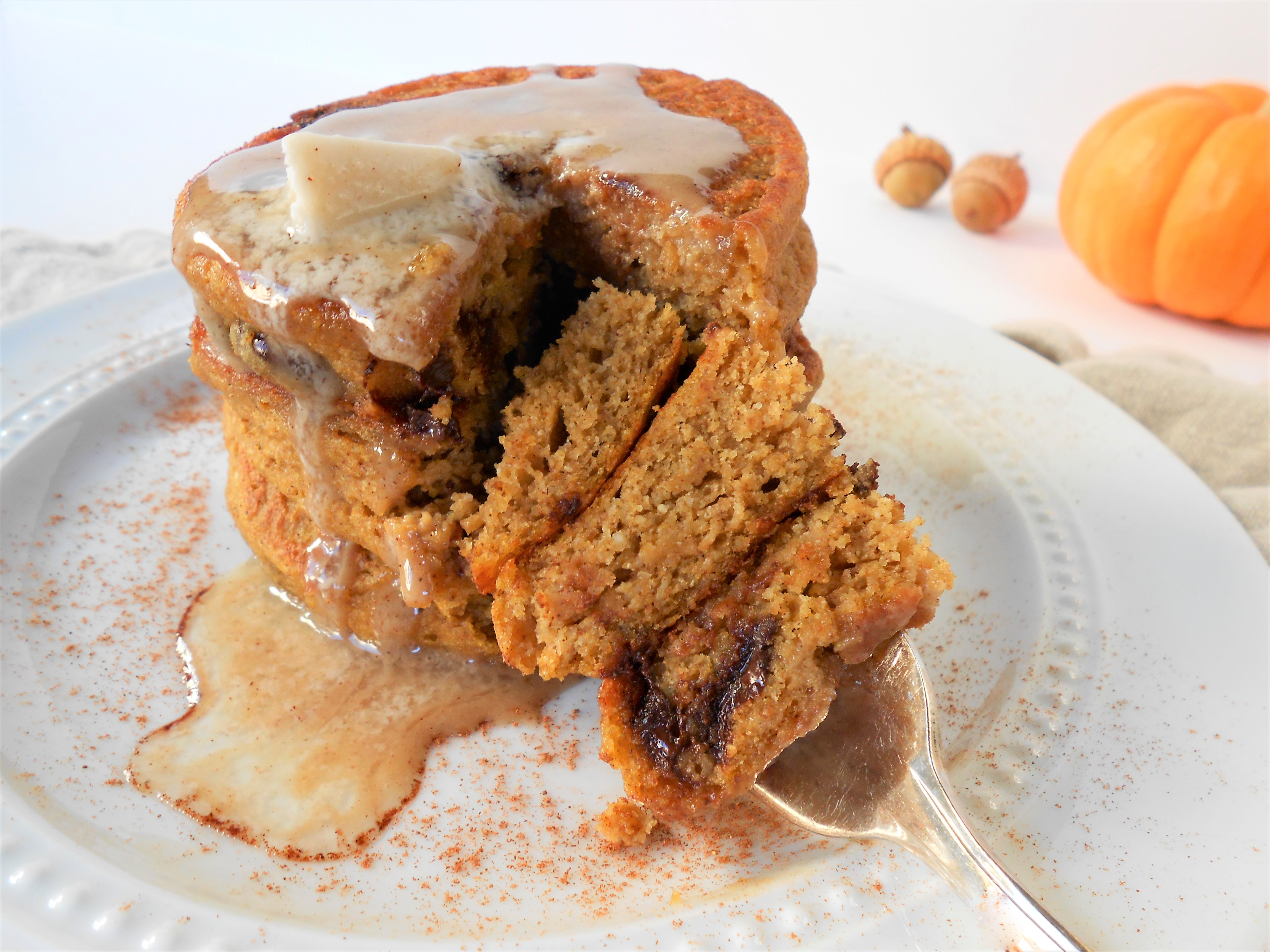 Pumpkin Buckwheat Pancakes
